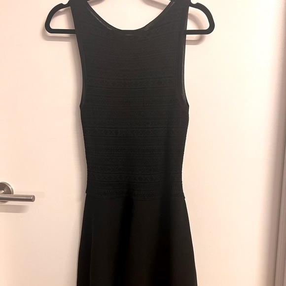 Theory Black wool dress a line - Picture 1 of 4